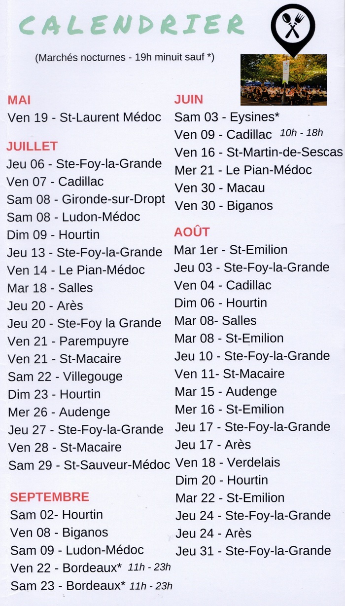 Trouver un marché des producteurs en Gironde Trouver un marché des producteurs en Gironde