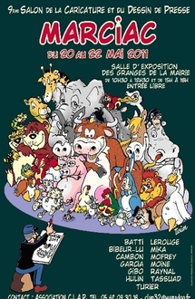 Marciac (Gers):caricature et dessin de presse au programme