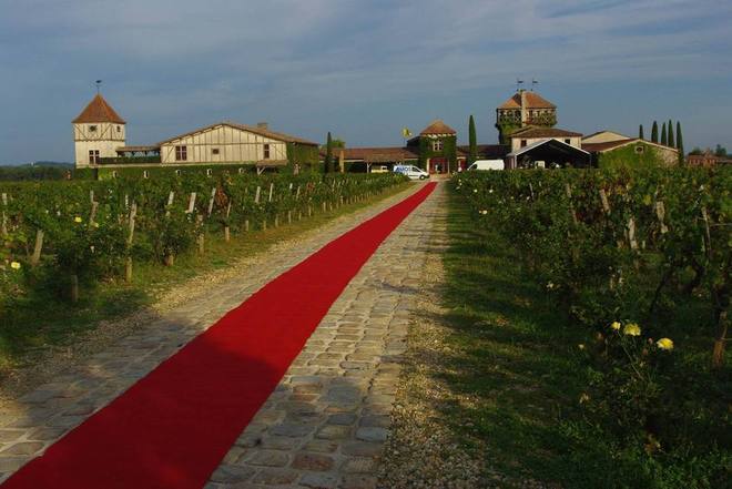Tapis rouge à Smith Haut Lafitte (Ph Paysud)