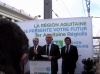 Le premier TER aquitain Régiolis sur rails entre Bordeaux et Langon
