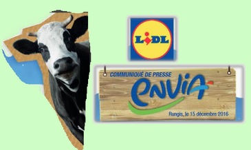 Lidl va redistribuer 4 millions d'euros aux éleveurs en difficultés