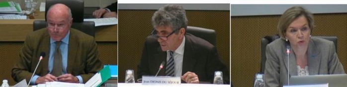 Alain Rousset, Jean Dionis, Virginie Calmels (capture d'écran) Alain Rousset, Jean Dionis, Virginie Calmels (capture d'écran)