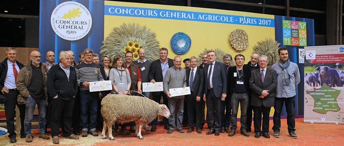 Les gardiens de la biodiversité sur le podium au Salon