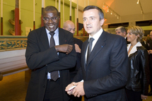 Yves Jego le jour des voeux à son ministère Yves Jego le jour des voeux à son ministère