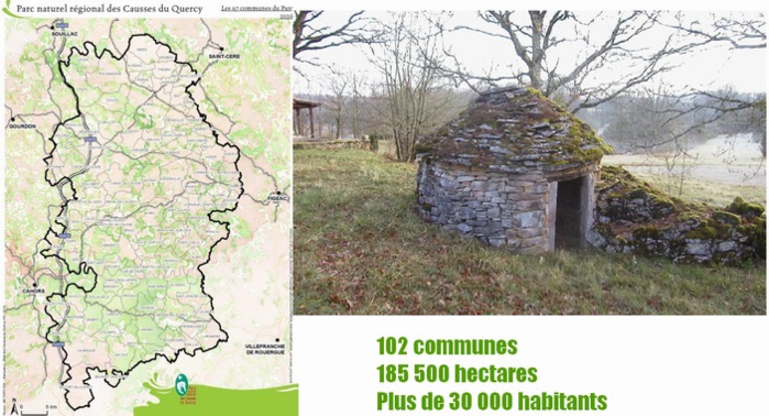 Ph montage d'après le site du Parc Naturel