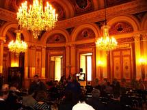 Opéra de Bordeaux: sous les ors du Grand Foyer