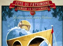 Patrimoine:Bergerac  sur le pont le 19 septembre  Patrimoine:Bergerac  sur le pont le 19 septembre
