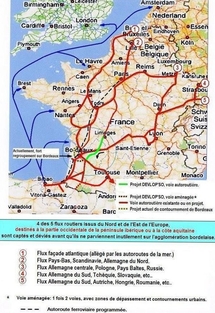 CIRCULATION:Le bouchon de Bordeaux pourrait se déplacer entre Langon  et Périgueux