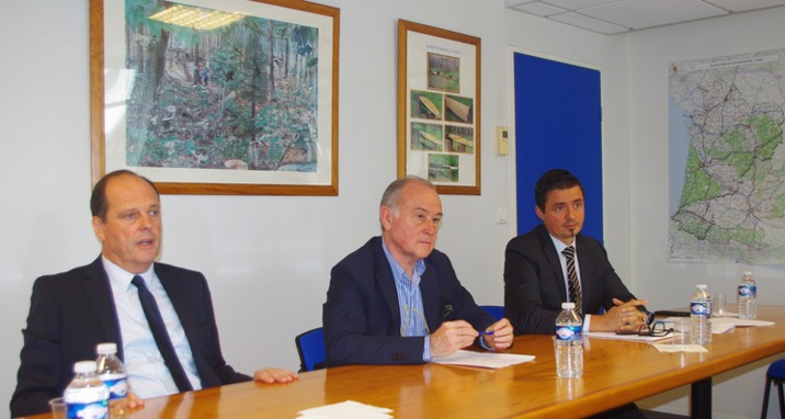 MM. Lafon,Pinaudeau,Dumontet (ph Paysud) MM. Lafon,Pinaudeau,Dumontet (ph Paysud)