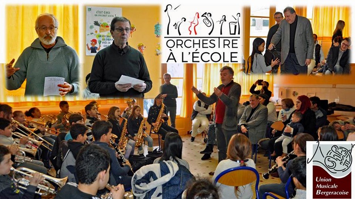 L'orchestre à l'école à Bergerac: deuxième acte