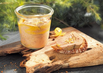 Rougié:un foie gras sublimé à l'yuzu et à la liqueur de gentiane