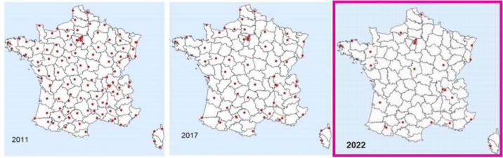 La déprise territoriale de Mété-France selon CGT Météo La déprise territoriale de Mété-France selon CGT Météo