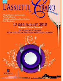 Bergerac lance l'Assiette de Cyrano Bergerac lance l'Assiette de Cyrano