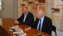 Jean-François Bège et Anicet Le Pors au Club de la presse de Bordeaux (ph Paysud) Jean-François Bège et Anicet Le Pors au Club de la presse de Bordeaux (ph Paysud)