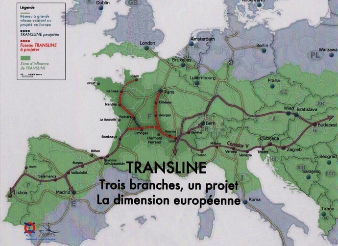 Transport  ferroviaire: l'Aquitaine jouera-t-elle l'ouverture à l'Est avec Transline?