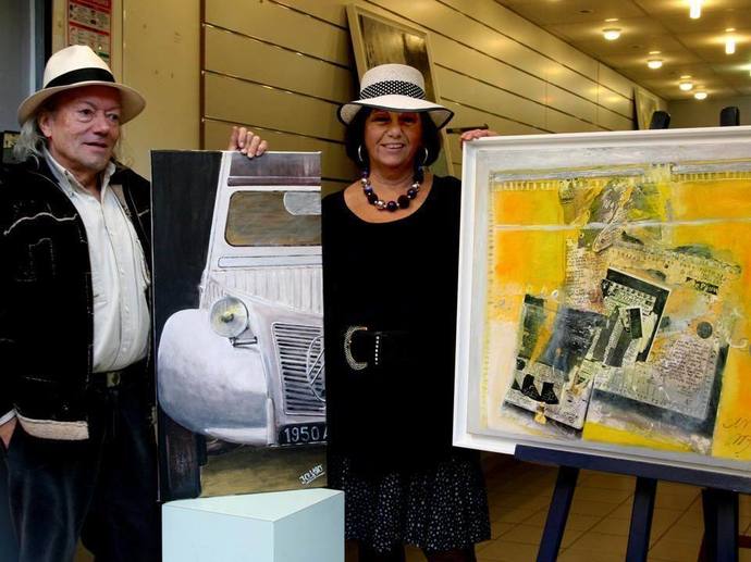 Anne-Marie Mazière-Deffieux et Jean-Claude Lagorce exposent à Bergerac