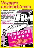 Bordeaux: le printemps des poètes en Deuch Bordeaux: le printemps des poètes en Deuch