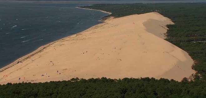 Le littoral aquitain en images sur France3 Aquitaine