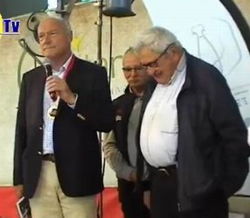 Au salon de l'agriculture de Bordeaux en 2017: Alain Rousset,Dominique Graciet, Jacques Castaing (ph PaysudTv)