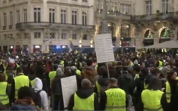 Place de La Comédie, à Bordeaux (capture d'écran de BFM)