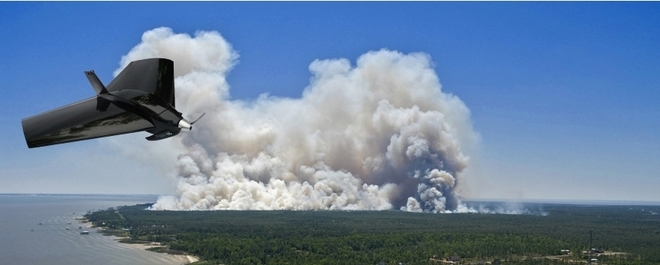 Drones sur la forêt (ph site Fly-N-Sense) Drones sur la forêt (ph site Fly-N-Sense)