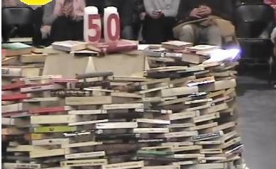 En 2016 le Poquelin Théâtre honorait à sa façon le livre , les auteurs et les lecteurs...(ph PaysudTv)