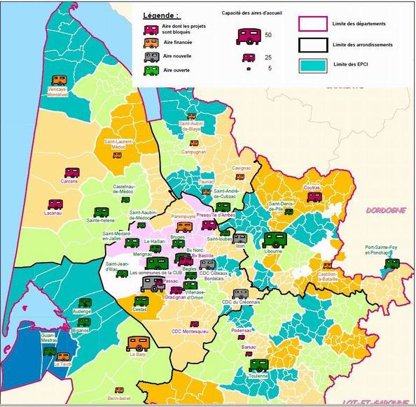 Le schéma d'accueil en Gironde