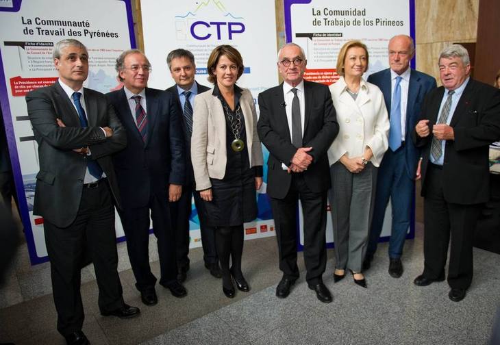 Les membres de la CTP autour de la nouvelle présidente (Ph Frédéric Lancelot)