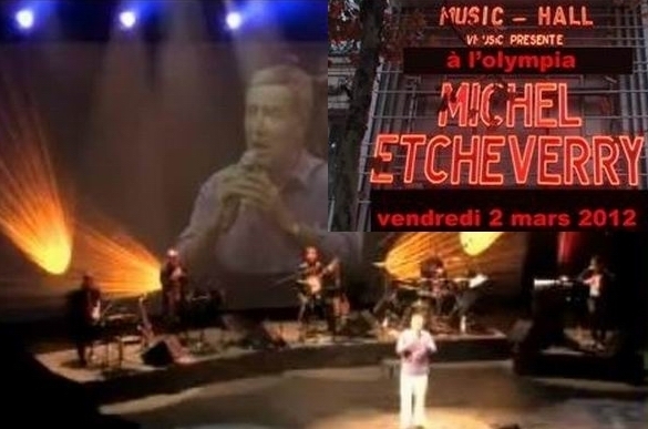 Michel Etcheverry: retour en haut de l'affiche à l'Olympia en 2012