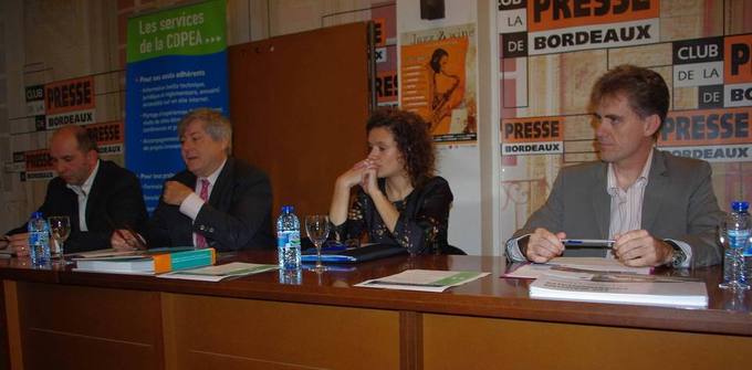 Présentation au Club de la presse de Bordeaux Présentation au Club de la presse de Bordeaux