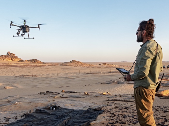 Innovation:le drone détecteur de mines testé au Tchad