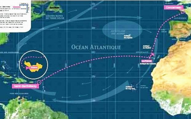 La Transat AG2R La Mondiale: une course de près de 4 000 milles