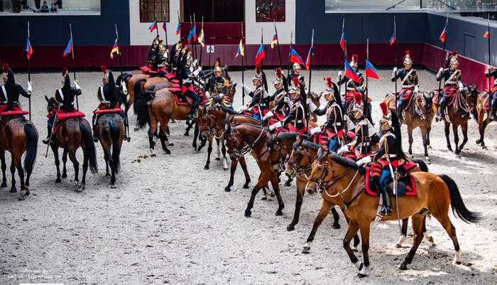 La Garde républicaine en lever de rideau du Jumping de Bordeaux