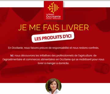 L' Occitanie lance une plateforme de livraison des produits locaux