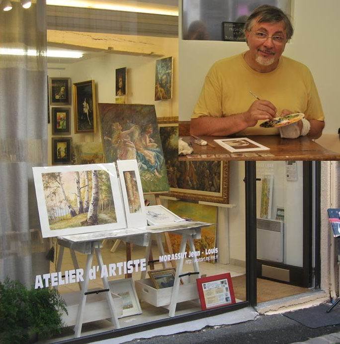 Un artiste niçois pose ses pinceaux à Bergerac