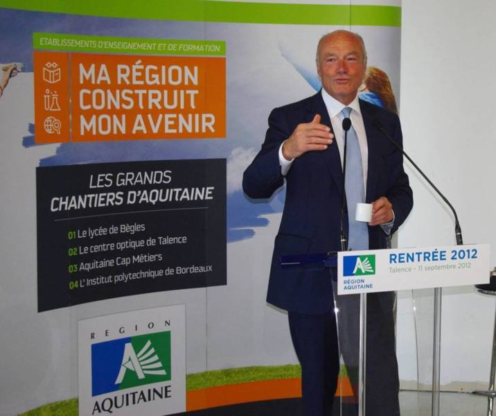 Alain Rousset:une rentrée politique sous le signe du hollandisme Alain Rousset:une rentrée politique sous le signe du hollandisme
