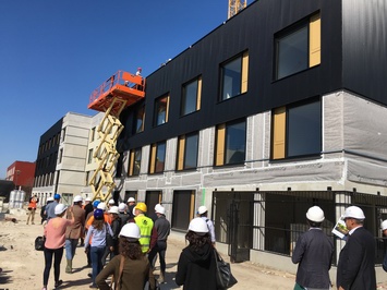 Un chantier Domofrance à Pessac -33 (ph Domofrance)