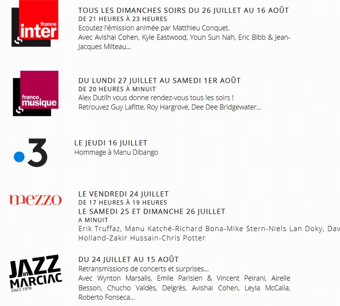 Jazz in Marciac  invente le panier concert