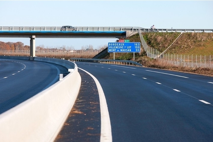 L'A65 (Ph site Aliénor) L'A65 (Ph site Aliénor)