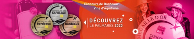 Le palmarès du concours des vins de Bordeaux 2020 Le palmarès du concours des vins de Bordeaux 2020