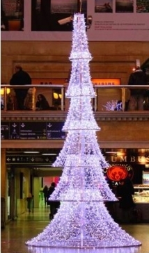 Le Père Noël en gare de Bordeaux