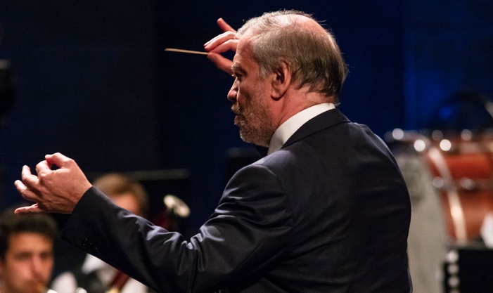 Valery Gergiev et sa célèbre mini baguette (DR)