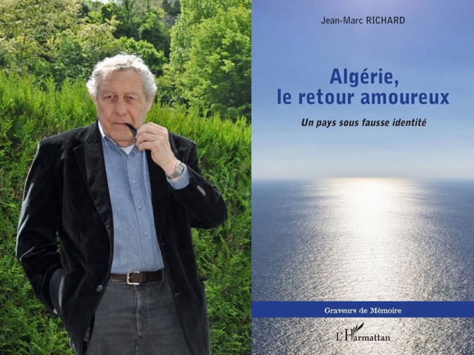Jean- Marc Richard et le livre (ph RD) Jean- Marc Richard et le livre (ph RD)