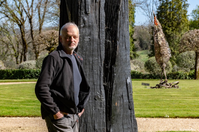 Christian Lapie à Eyrignac(ph Didier Rivet)