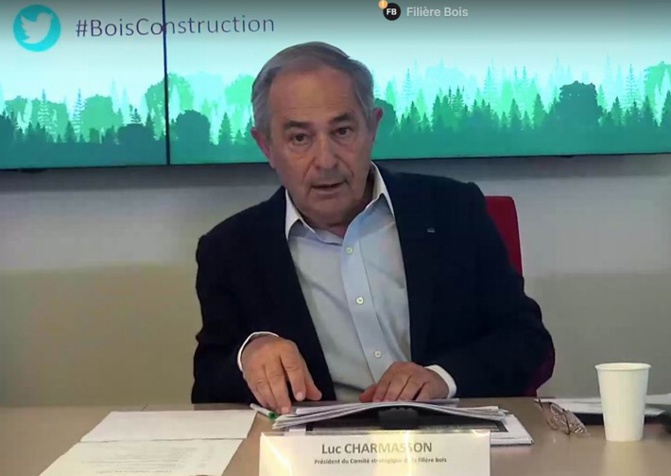 Luc Charmasson président du Comité stratégique de la filière bois (DR)