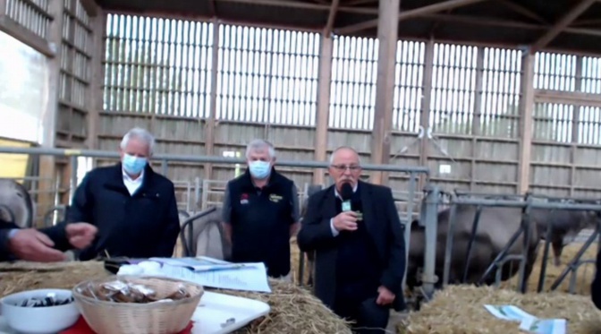 Visioconférence depuis Bazas (DR) Visioconférence depuis Bazas (DR)