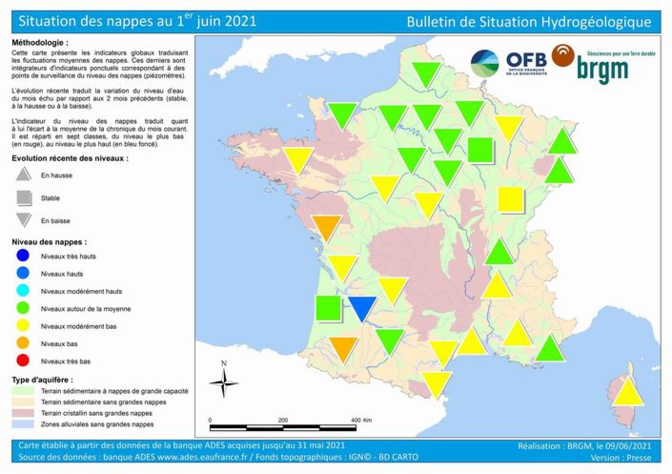 Le BRGM fait le point sur les eaux souterraines