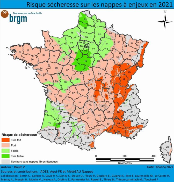 Le BRGM fait le point sur les eaux souterraines