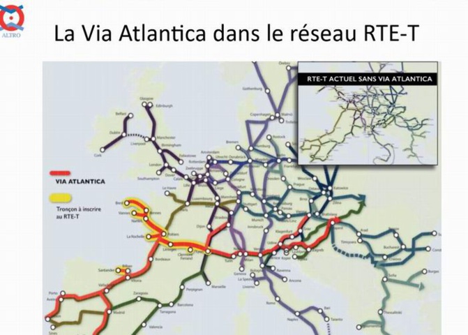 ALTRO appuie son projet de Via Atlantica ALTRO appuie son projet de Via Atlantica