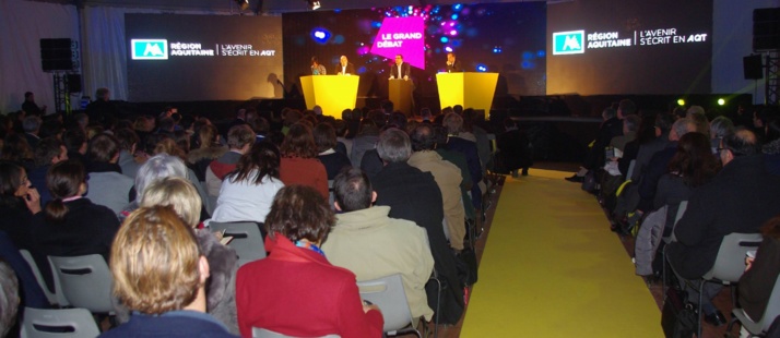 Le grand débat (Ph Paysud) Le grand débat (Ph Paysud)